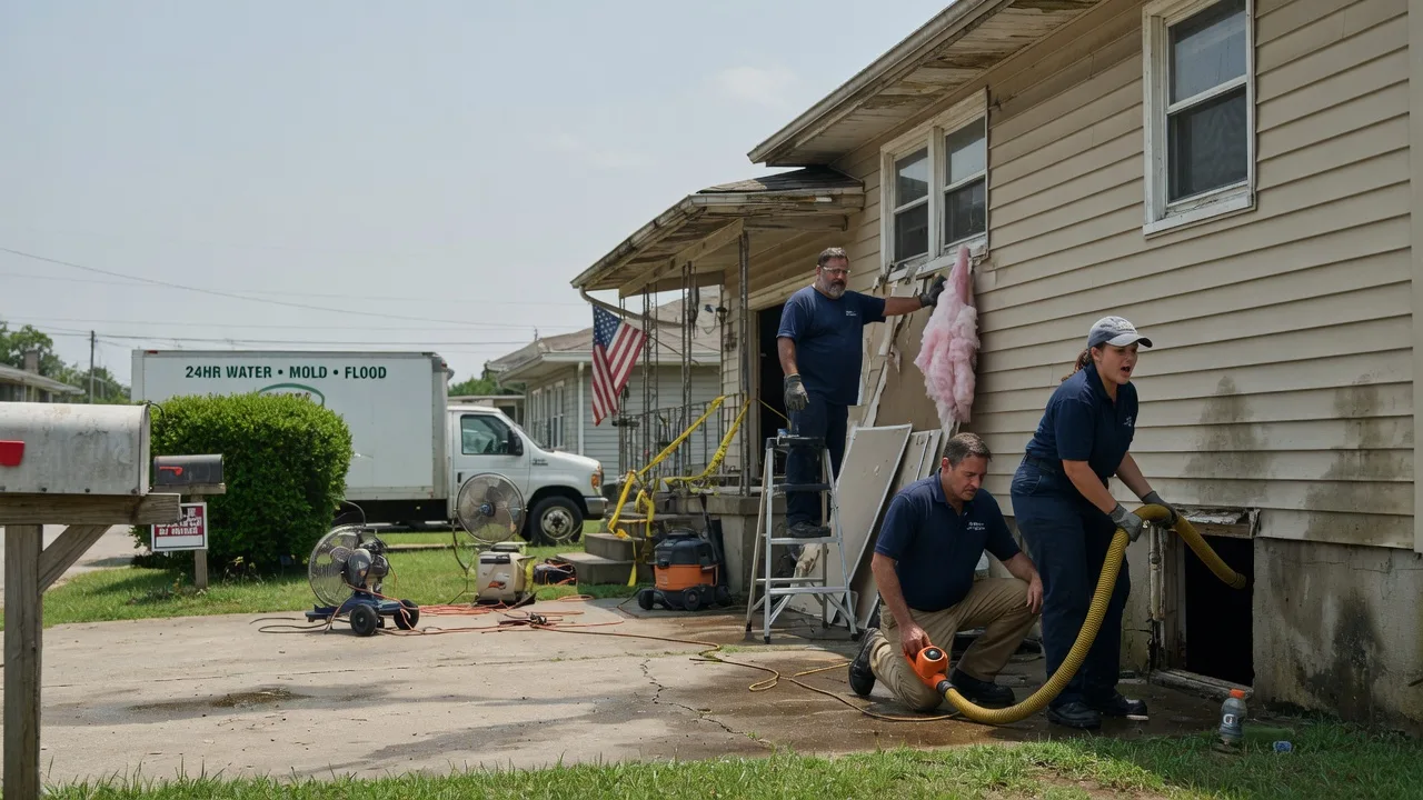 Water Damage Repair in Alverda, PA near me